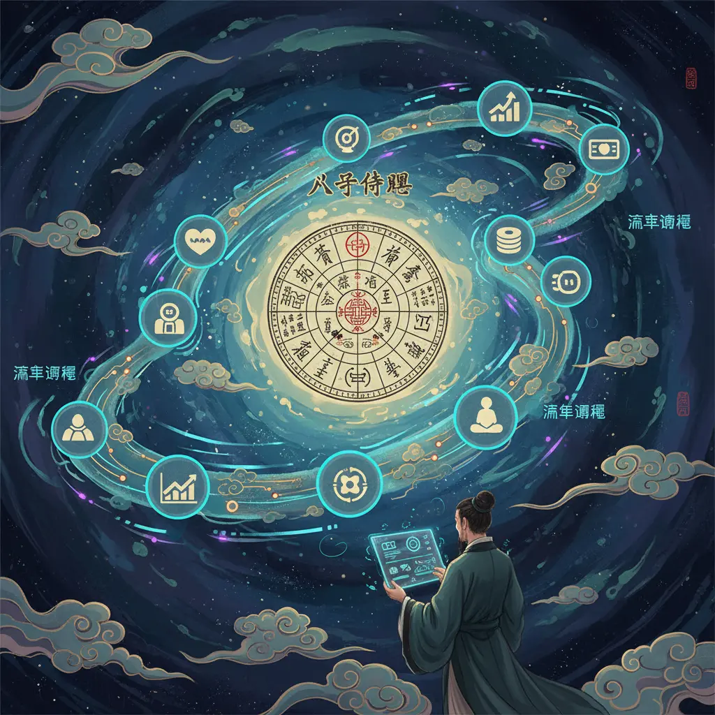 流年運程 - 八字命盤分析