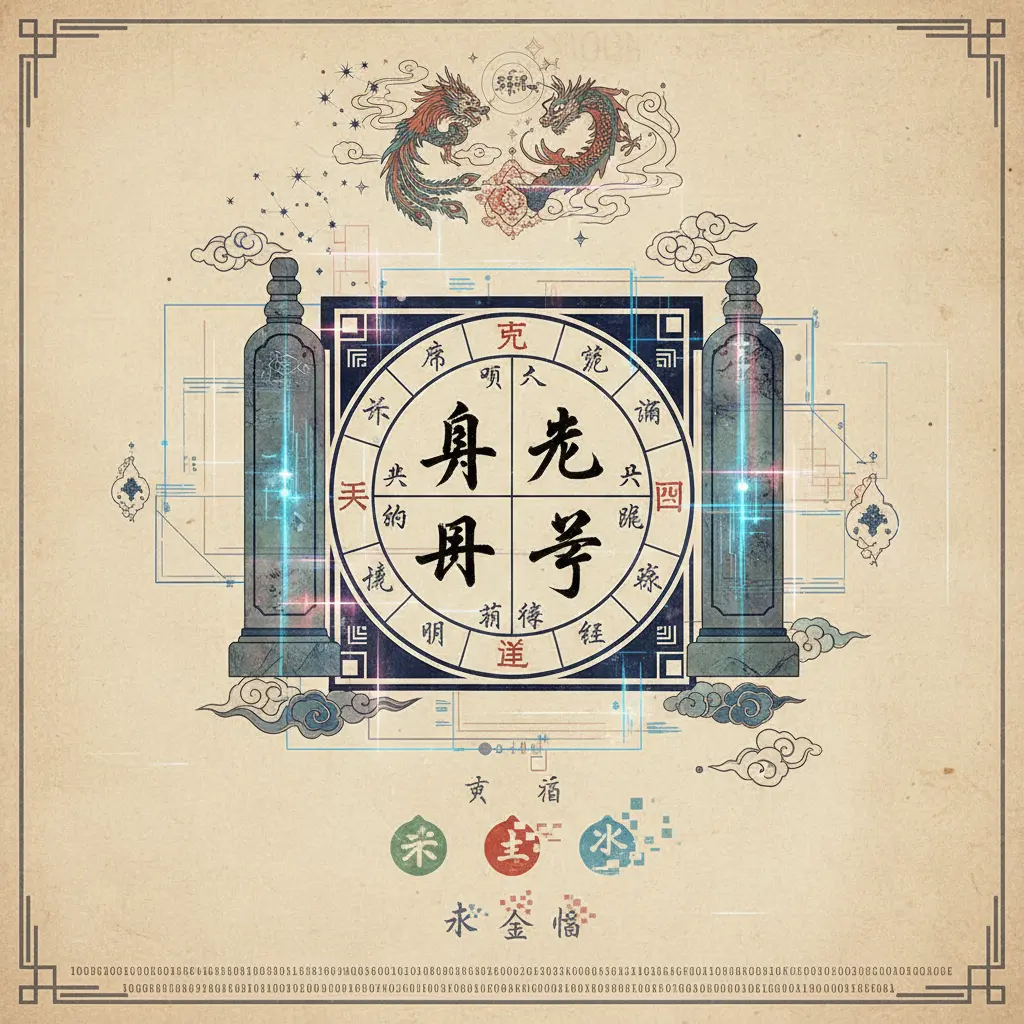 四柱八字 - 八字排盤