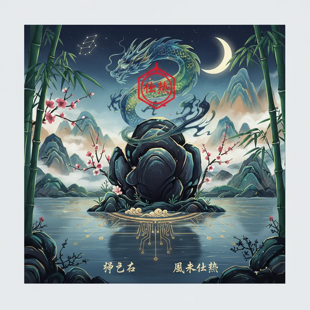 風水化煞 - 影子石