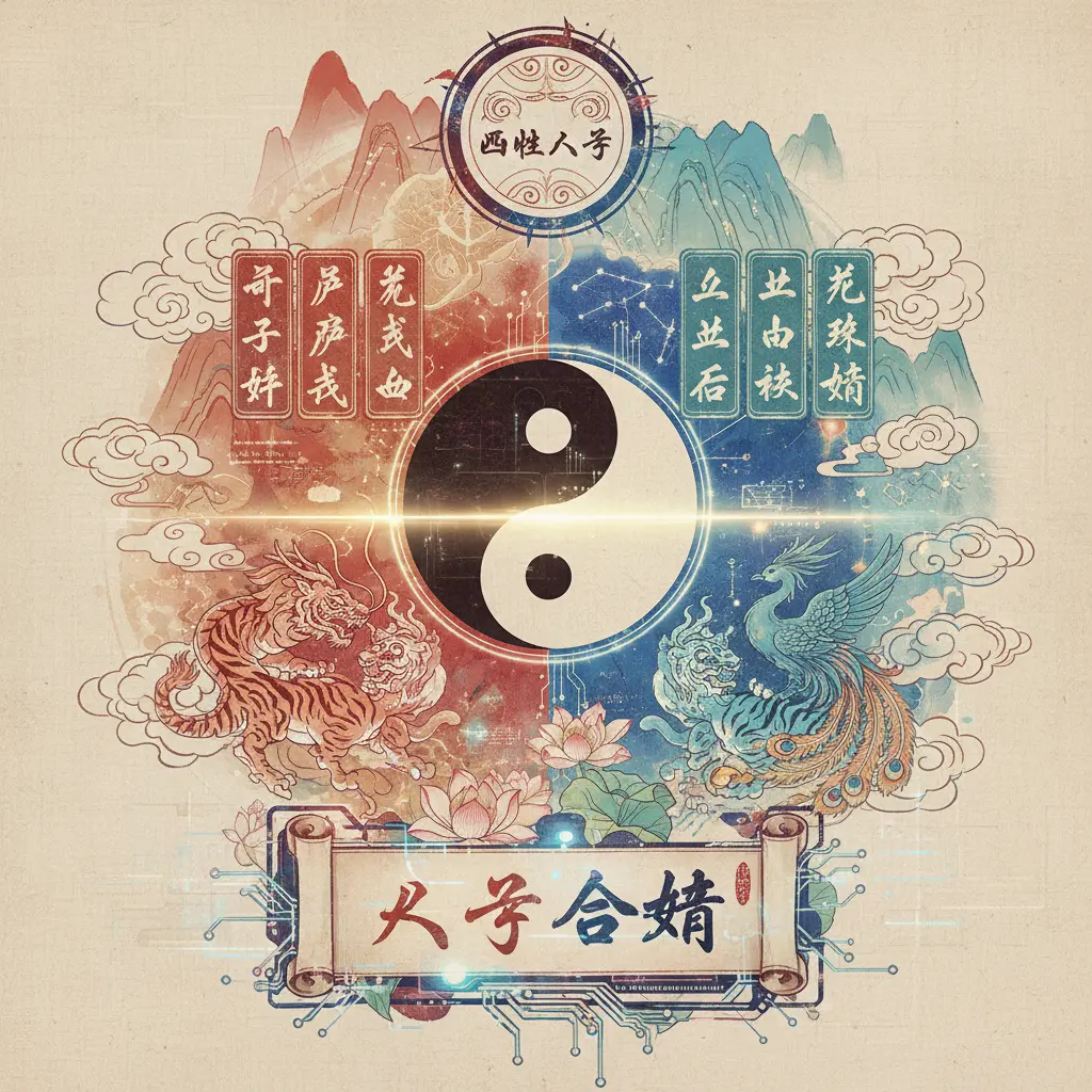 八字合婚 - 四柱八字