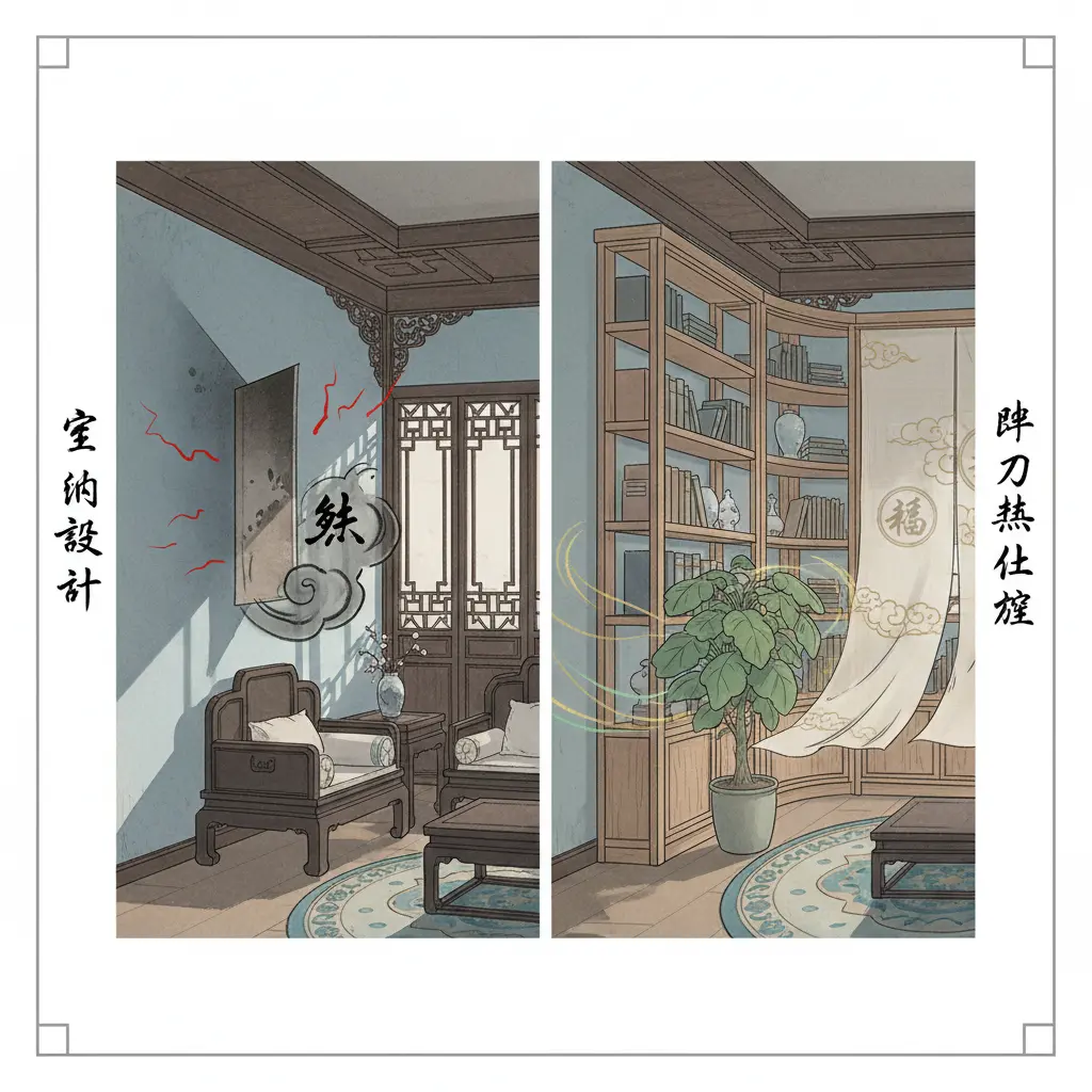 壁刀煞 - 室內設計