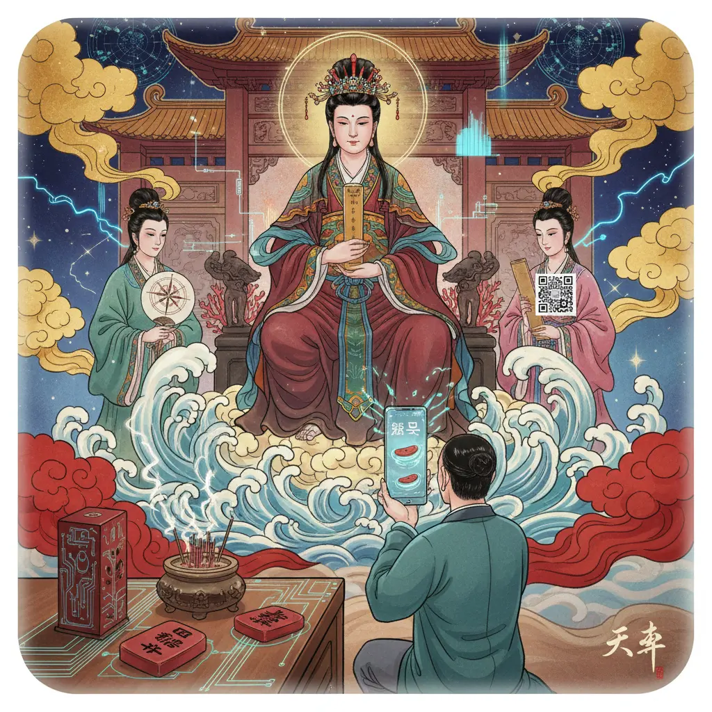 道教問神 - 媽祖