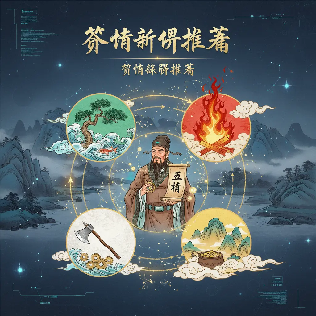 算命師傅推薦 - 五行