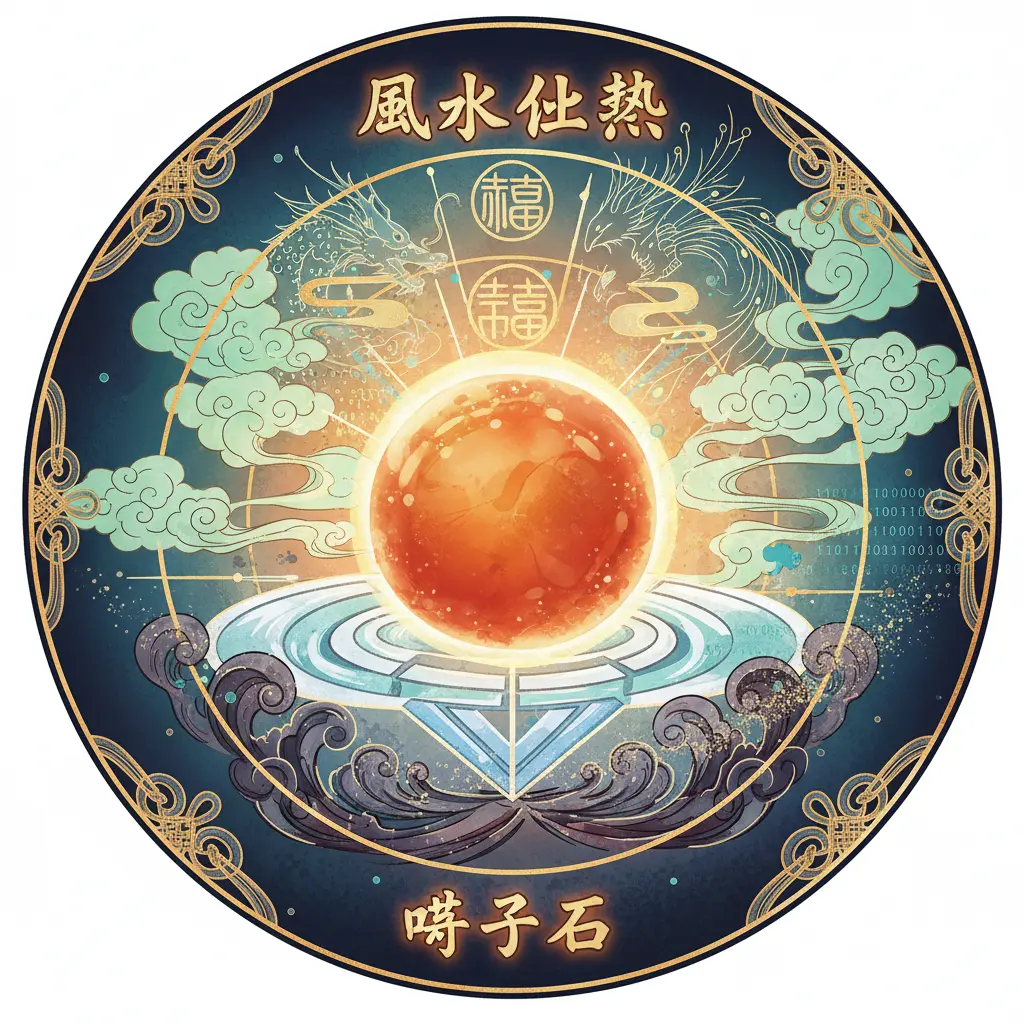 風水化煞 - 橘子石