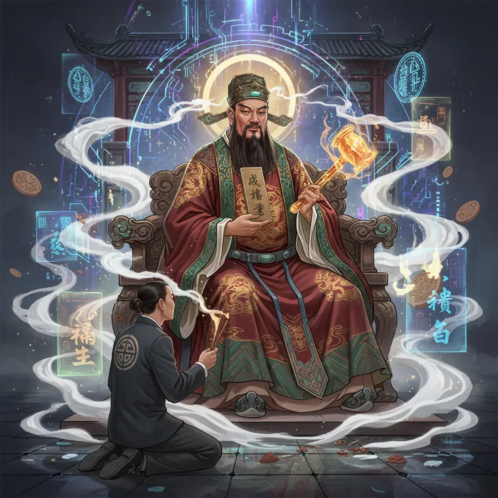 道教問神 - 城隍爺