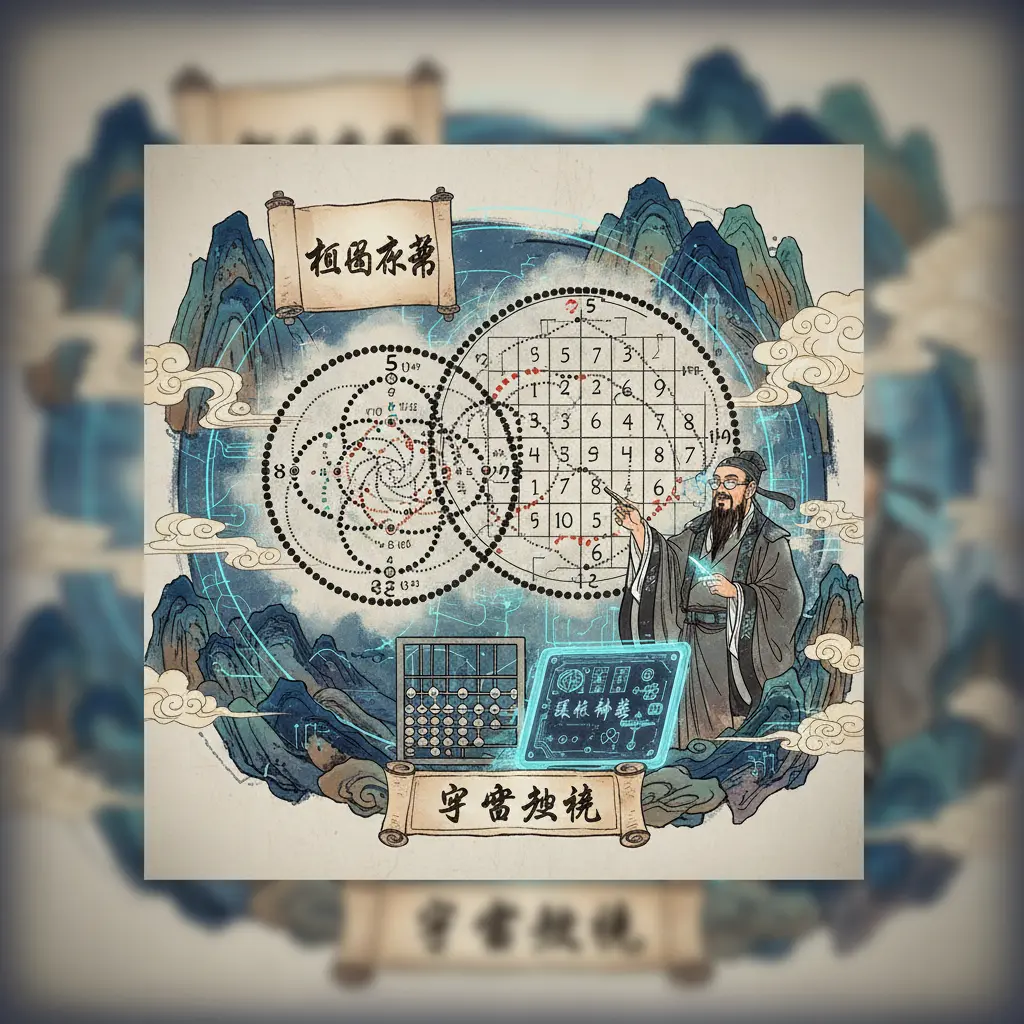 鐵板神數 - 河圖洛書