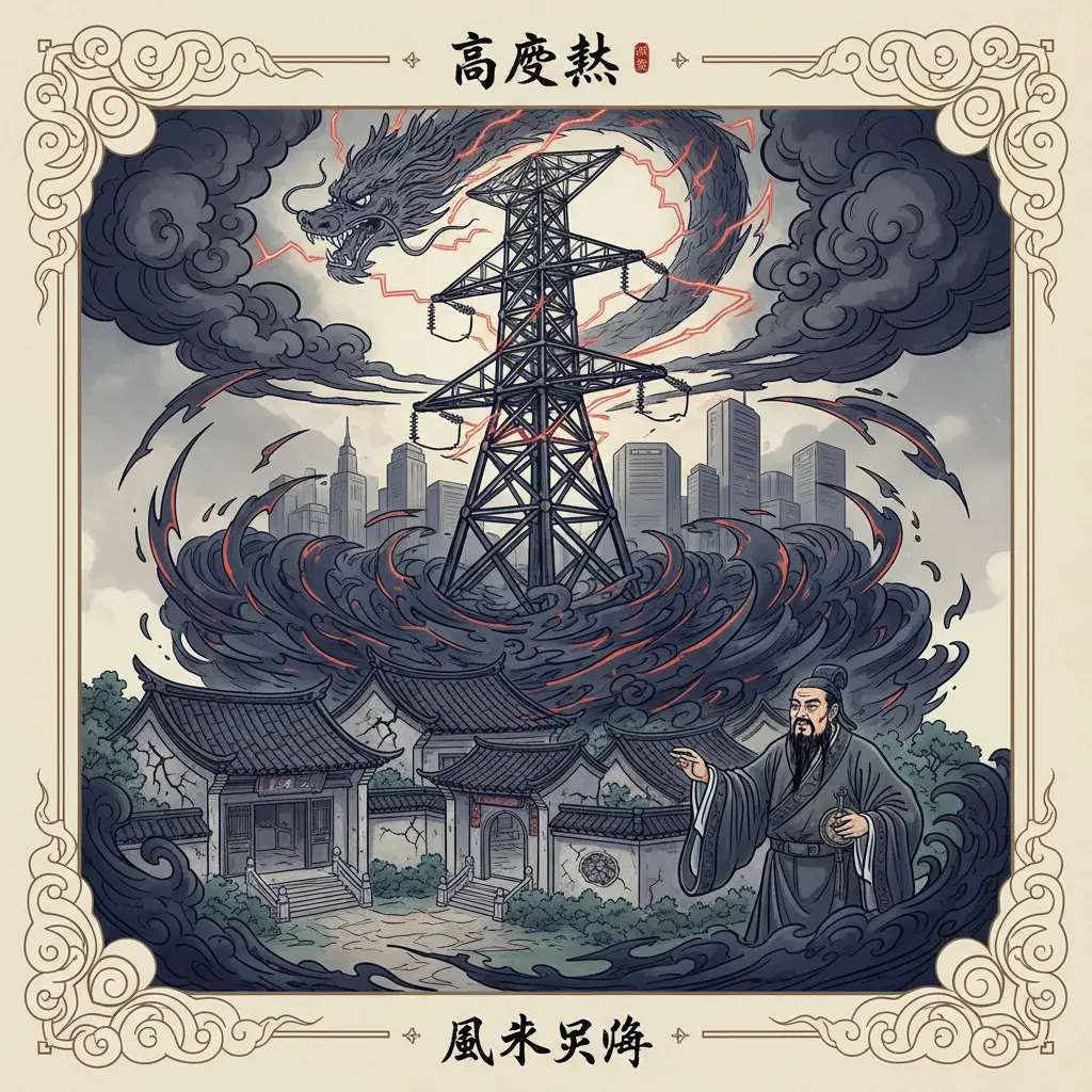 風水煞氣 - 高壓電塔