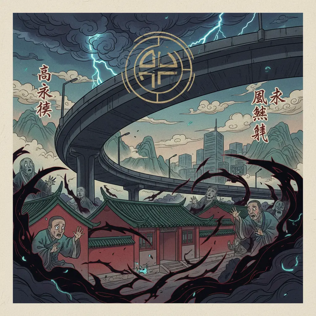 風水煞氣 - 高架橋