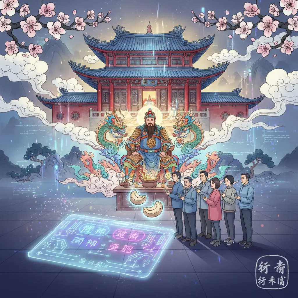道教問神 - 行天宮