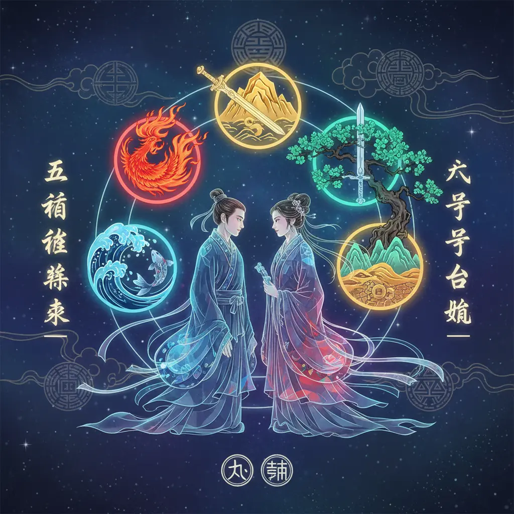 八字合婚 - 五行