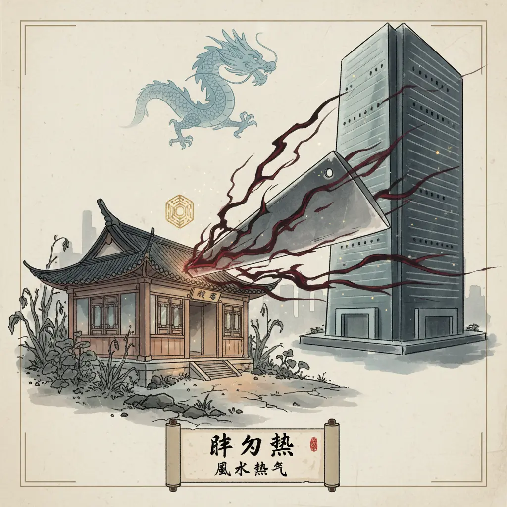 風水煞氣 - 壁刀煞