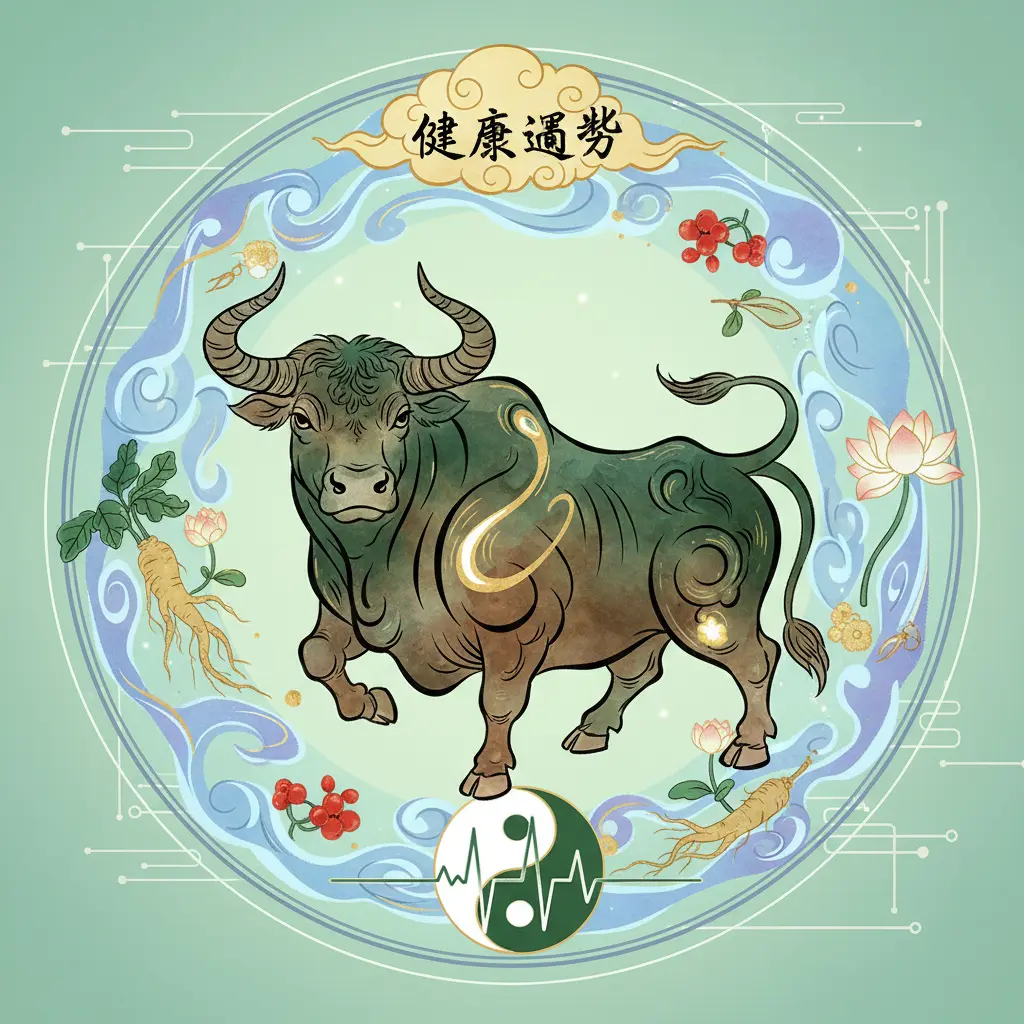 健康運勢 - 生肖牛