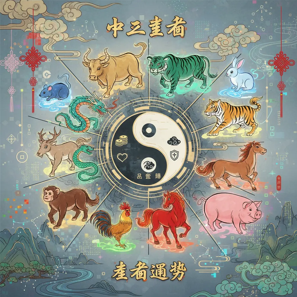 生肖運勢 - 十二生肖