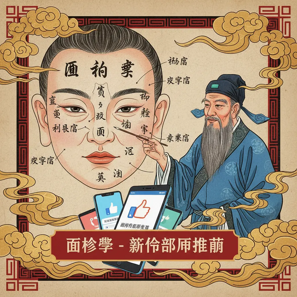 算命師傅推薦 - 面相學