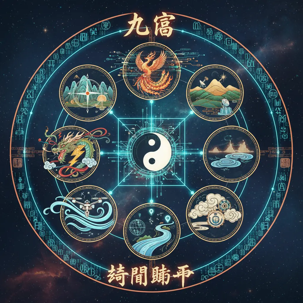奇門遁甲 - 九宮