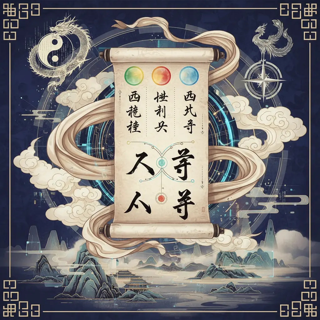 四柱八字 - 四柱八字