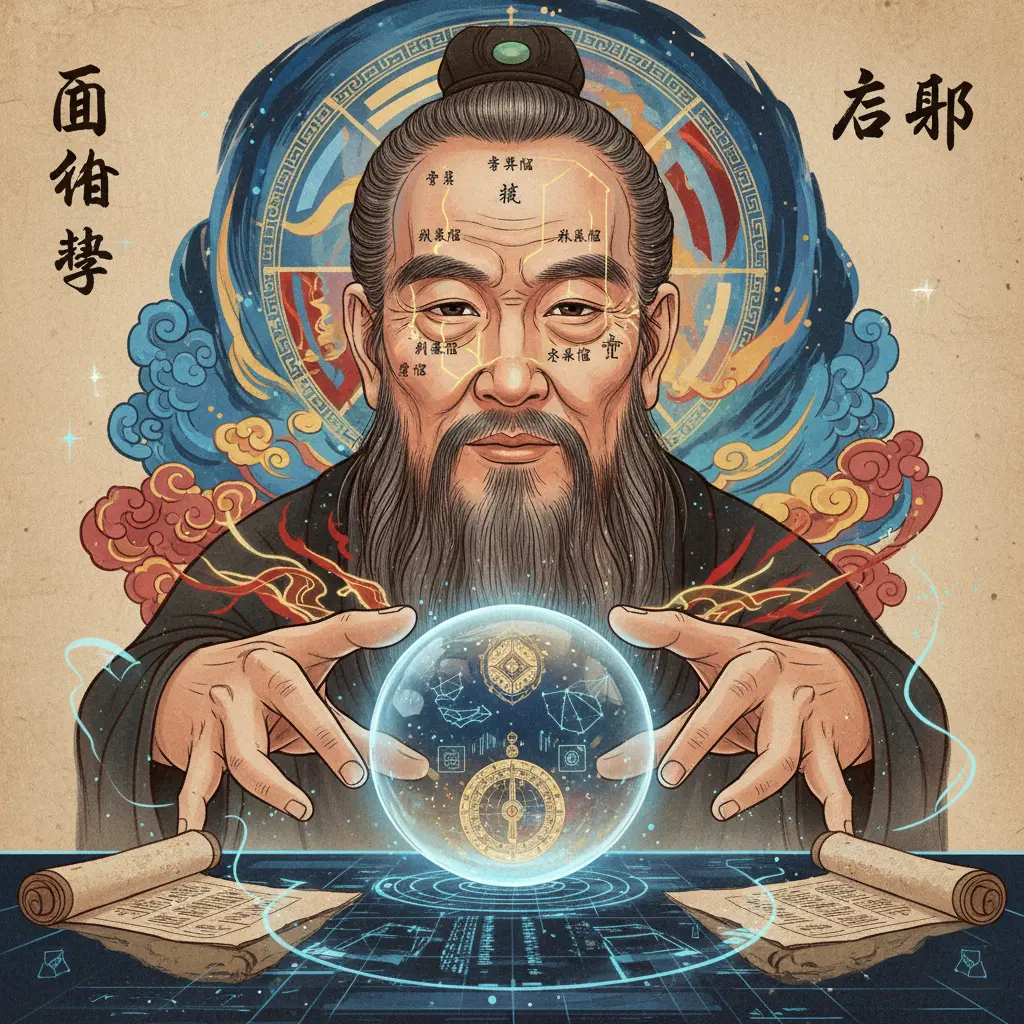 占卜 - 面相學