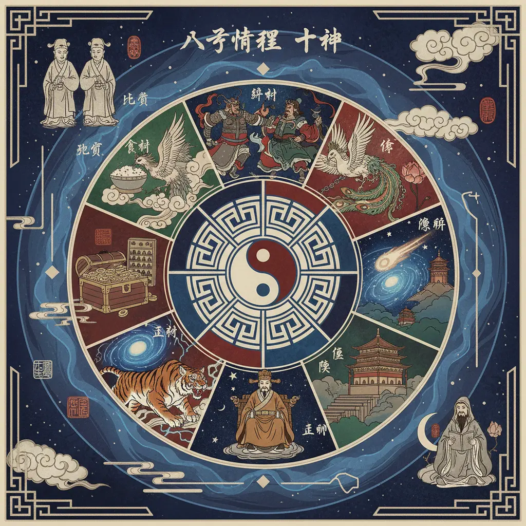 八字命理 - 十神