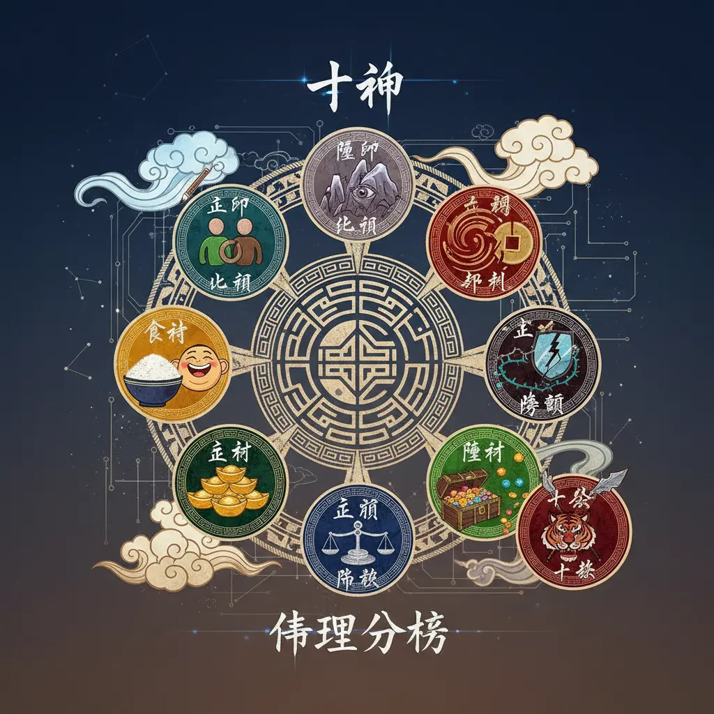 命理分析 - 十神