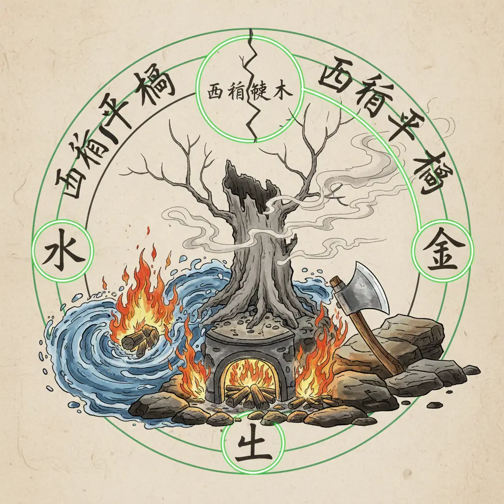 五行平衡 - 五行缺木