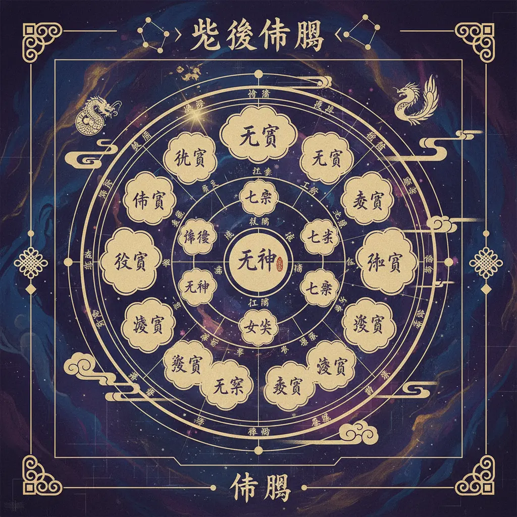 命盤 - 紫微命盤