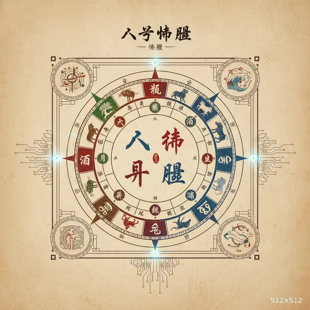 命盤 - 八字命盤
