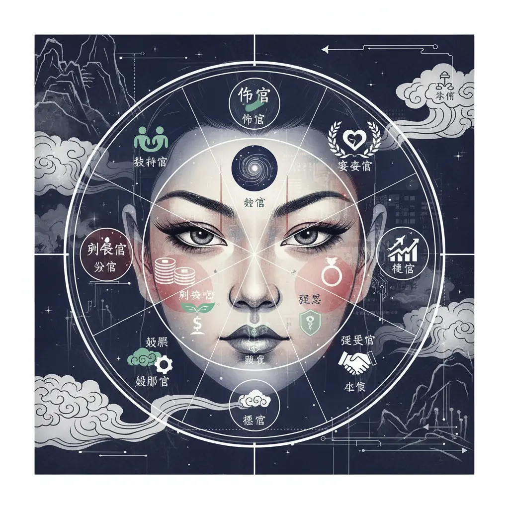 面相學 - 十二宮